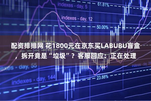 配资排排网 花1800元在京东买LABUBU盲盒，拆开竟是“垃圾”？客服回应：正在处理